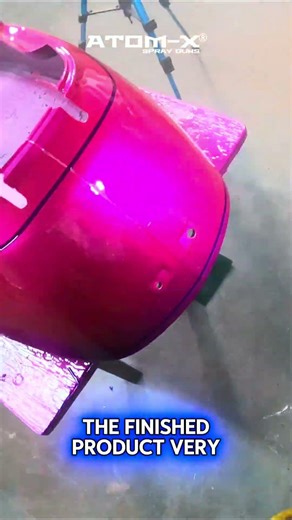 Kandy Secrets: How To Fade Kandy Using Clearcoat as Carrier ATOM-X16 Spray Gun 1.2 Tip #kandy