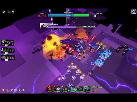 Mechanical Rot boss fight | Tower Defense Simulator