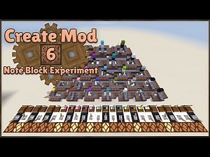 Create Mod | Note Block Experiment #6 | Flute Organ