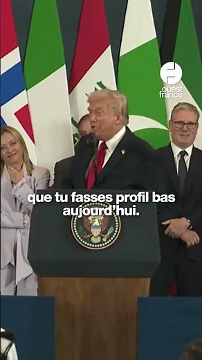 « Tu fais profil bas aujourd'hui » : Trump se moque de Macron au sommet pour Gaza