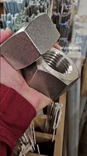 Are you using hex nuts this size? - You better know what you are doing if you are!