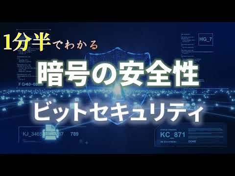 1分半で暗号の安全性・ビットセキュリティをザックリ解説【RSA】