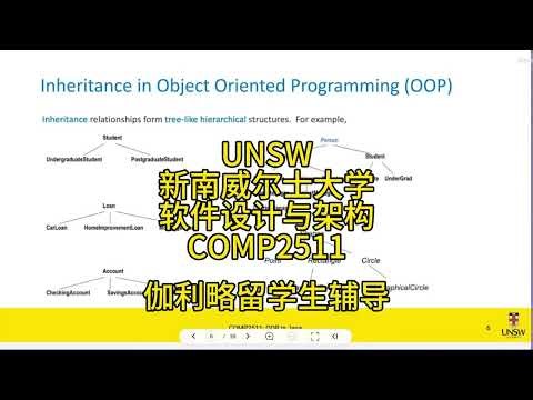 UNSW新南威尔士大学软件设计与架构 COMP2511：伽利略留学生辅导