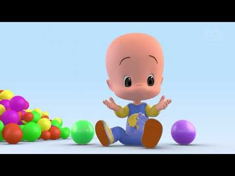 Learn with CUQUÍN The Blue Ball | CLEO AND CUQUÍN 👶🏻 The Kingdom to Play
