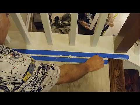 How To Install a Metal Trim between Tile And Hardwood Floor - Waterproof T Shaped Transition