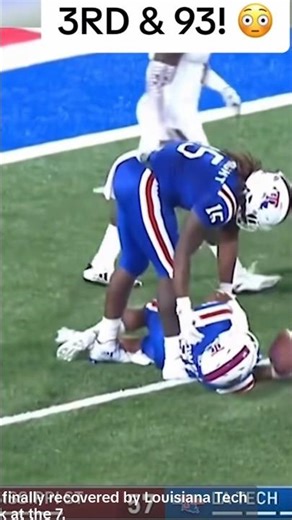 Craziest play in college football history #funny #ncaa #viral