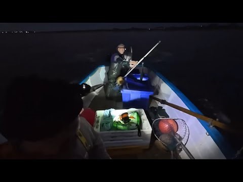 Dodgy launching in the dark & swell. Herring drift netting in beach boats. Sea fishing
