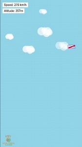 Day 1 Building Tiny Aces – My New 2D Side Scroller Begins - Plane controls working + clouds yayy!