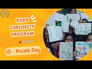 English - Curiosity Program - Session - 10| Puzzle Day