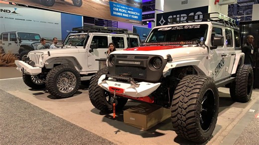 I found the best jeeps at SEMA! 🚙