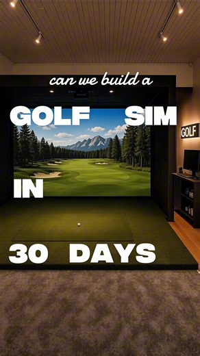 Golf Simulator Build in Our Office – Part 2 (Step-by-Step)