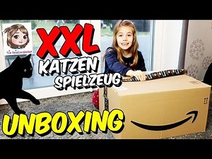 KATZEN IM SPIELZEUG PARADIES 🐱 Unsere Kater testen ihre neue Spielsachen 🐱 Unboxing XXL