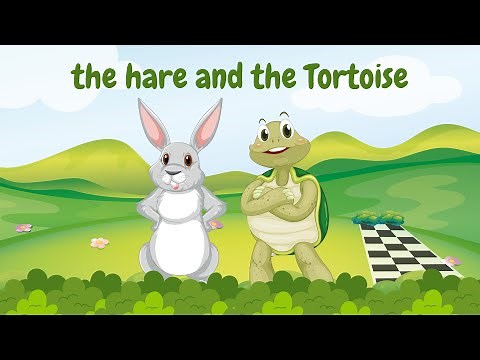 The Hare and The Tortoise story for kids.