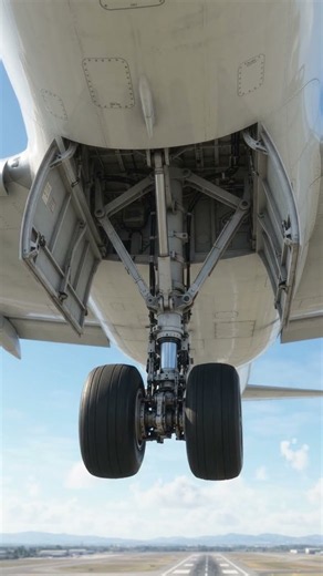 How Does an Airplane’s Landing Gear Deploy? ✈️⚙️