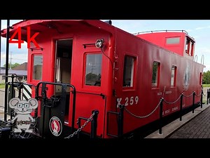 The Great Northern X259 Caboose – A Technical Journey Through Time in 8K