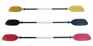 [Hot Item] Handmade Customizable 2-Section Kayak Paddle Aluminum Boat Oars for Waterplay Crafts Accessories