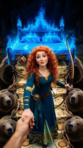 Merida prowadzi Cię do klanu Dunbroch… „Witaj, chodź za mną – teraz odpocznij” 🏹💙