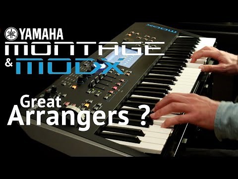 Play Yamaha Montage & MODX like an arranger !