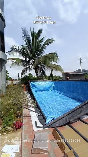 24 Ft Rectangular APX 365 Series Bestway Ready Made Portable Swimming Pool #bestway #swimmingpool