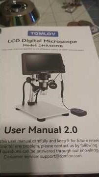 great for coins electronics and more! DM9 digital microscope Tomoov