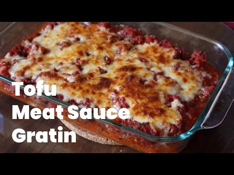 Tofu Meat Sauce Gratin Recipe - Japanese Cooking 101