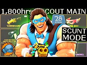 1800+ Hour Scout Abuses KNOCKBACK🔸TF2 Gameplay