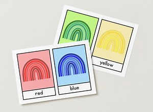 TEACHER MADE Colour Flashcards | Printable Flashcards | Wall Art | Digital Download | Educational Resource | Confident Learner | - Etsy Canada