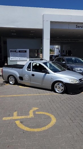 Opel Corsa Bakkie Stance: Daily Low Society Static Utility