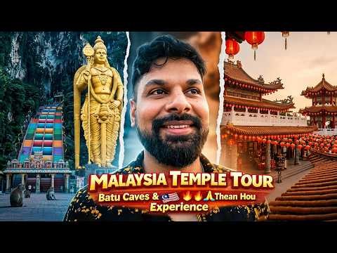 Malaysia Temple Tour | Batu Caves & Thean Hou Night Experience #batucaves #theanhoutemple