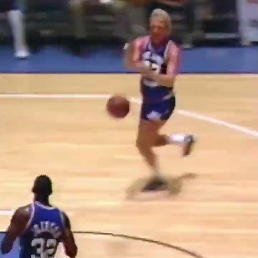 36 years ago today, Magic Johnson and Larry Bird went from rivals to teammates in a charity game