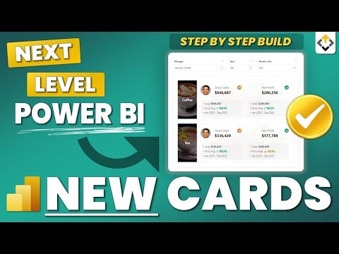 Build a Pro-Level Power BI Card from Scratch | Full UX UI Project (2026)
