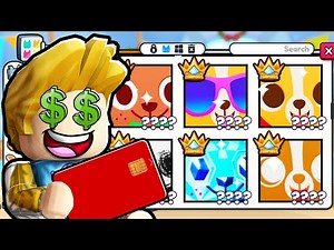 I GOT EVERY TITANIC DOG in PET SIMULATOR 99