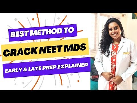 Best Study Method To Crack NEET MDS | All details about NEET MDS Preparation 2023 | Divya Giridharan