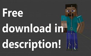 【 Minecraft rig for Blender 2.8 】 下载