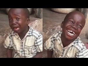 Black boy crying then laughing | African kid crying then laughing | Crying And Laughing meme