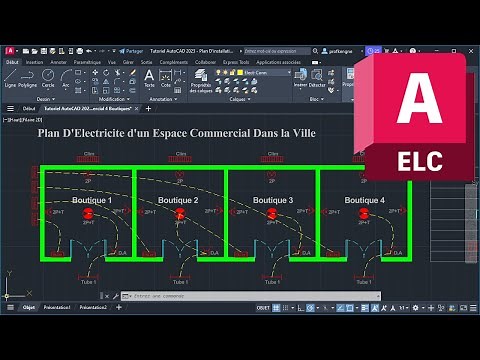 De A à Z : Réaliser un Plan Électrique Complet pour Boutiques sur AutoCAD (Tuto Complet)