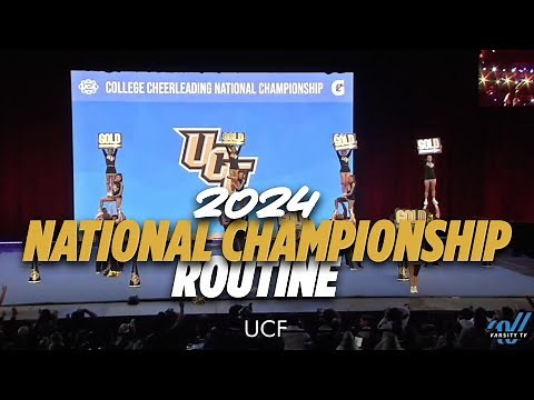2024 UCF Cheer National Championship Finals Routine