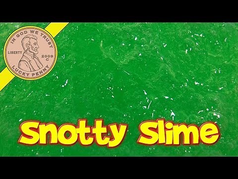 Green Snotty Slime, DuneCraft Make Your Own Slime Kit