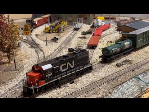 Operating session - Model Train switching