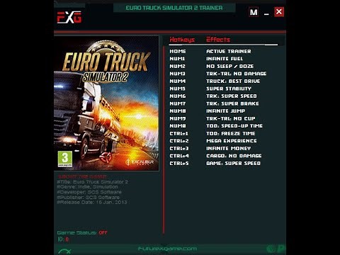Euro Truck Simulator 2 1.50 Hile ModMenu Trainer (2024 LİNK GÜNCELLENDİ)