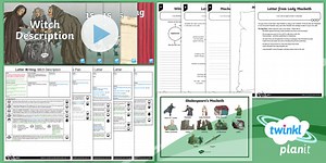 Significant Author: Macbeth Y6 Letter Writing Genre Unit Pack