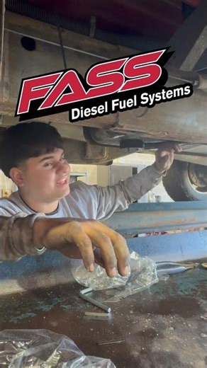 Installing FASS Fuel System on LML Duramax! 🛻 #fyp #strokindiesel #lilmexico #fassfuelsystems