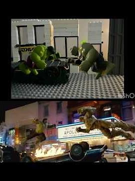 Incurable Hulk trailer recreated in lego Stopmotion #marvel #hulk #legostopmotion #avengers