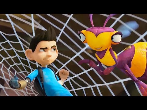 Insectibles | New | Stuck In Spider Web | Funny Cartoons For Kids