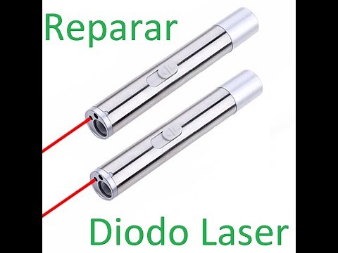 Reparación Puntero laser no emite luz diodo laser
