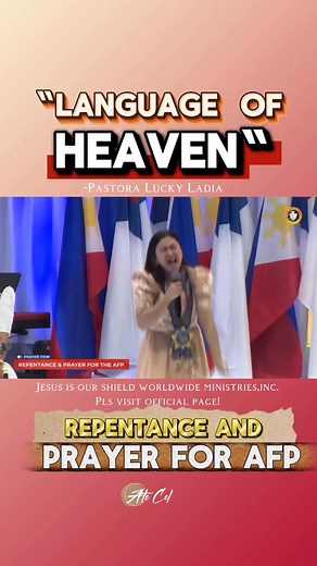 This is the warfare that destroyed,paralized all the works of all the dimon in hell.For we are wrestle not in the flesh but in the spirit!! "Kapag ang puso ay marunong makinig sa tinig ng langit, maririnig ng Diyos ang panalangin ng Kanyang bayan. "May kapangyarihan sa panalangin! Alam mo ba ang Language of Heaven? #TrendingFaith #LanguageOfHeaven #PrayerForTheNation” Apostle Renato D. Carillo Jesus Is Our Shield Worldwide Ministries | Cel Tio