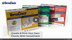 Watch Create & Print Checks with VersaCheck Software on Amazon Live