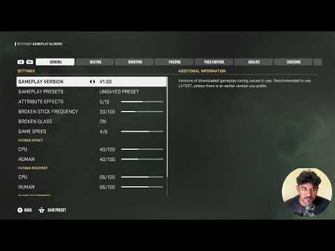 EA NHL 26 How to Change Gameplay Version