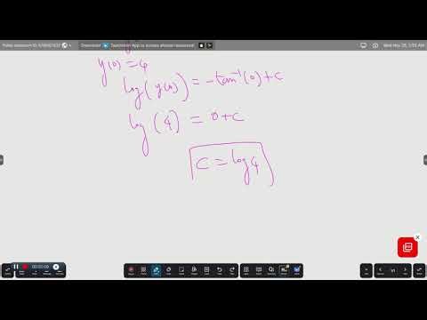 UG TRB MATHEMATICS ORDINARY DIFFERENTIAL EQUATIONS CON:9384686847