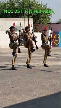 DST (Test) by NCC Girls Cadets